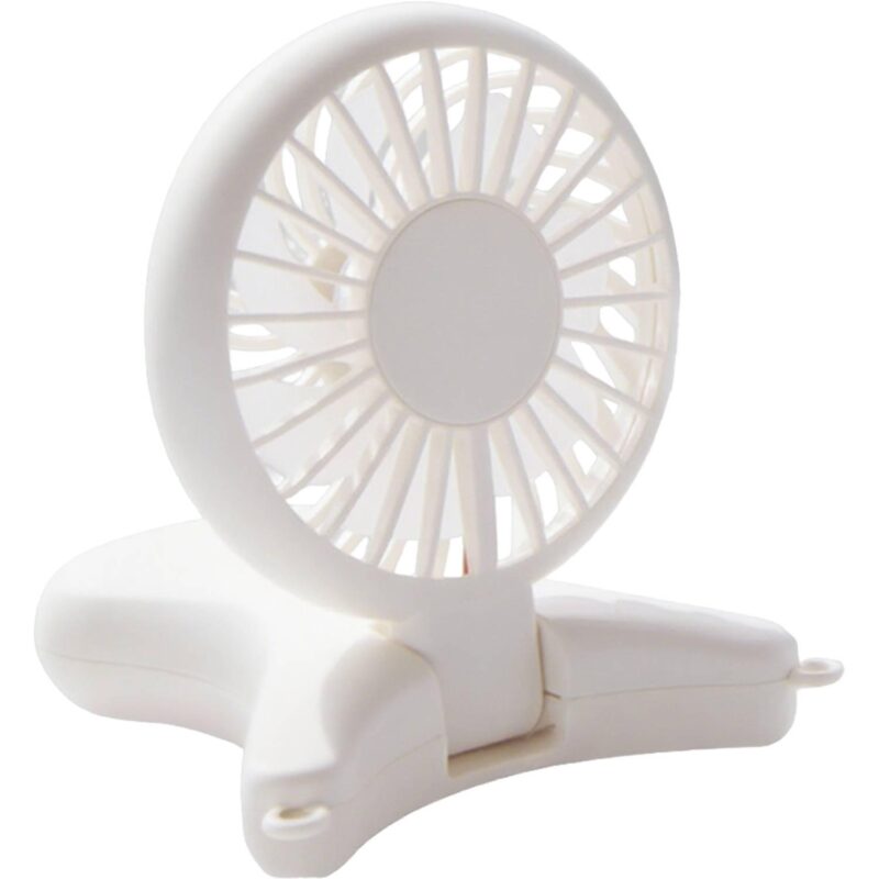 Adjustable USB Rechargeable Mini Neck Fan w/ Lanyard - 3