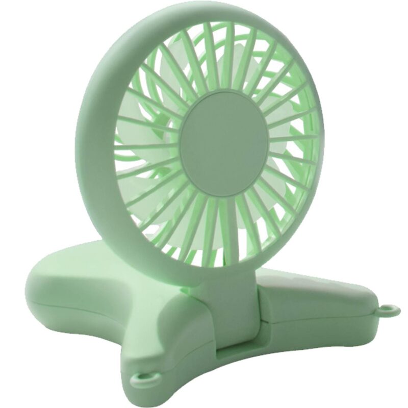 Adjustable USB Rechargeable Mini Neck Fan w/ Lanyard - 4