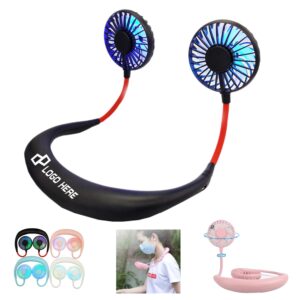 Dual Breeze Hands-Free Neck Fan