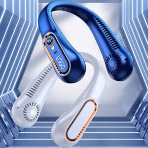 Surrounding Airflow Neck Fan for Outdoor Comfort