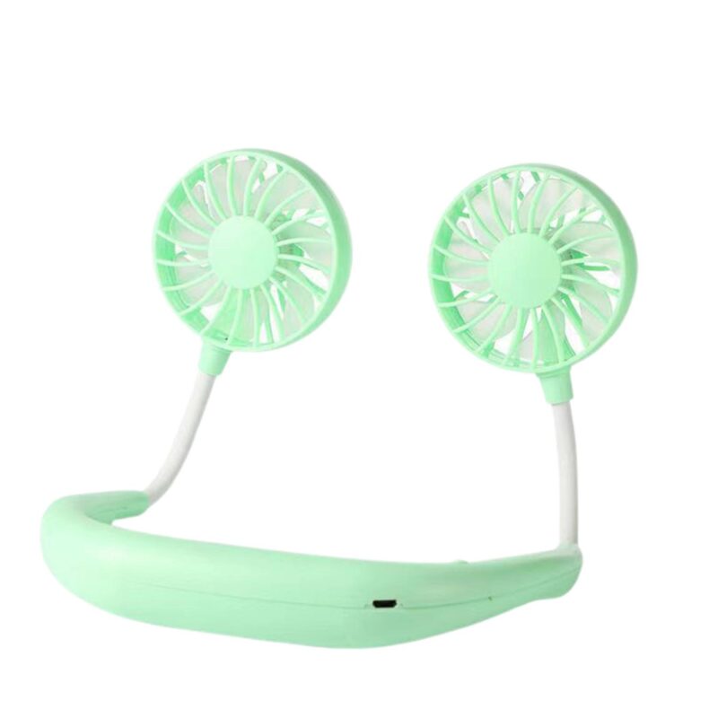 Wearable Neck Fan - 3-Speed Hands-Free Cooling - 4
