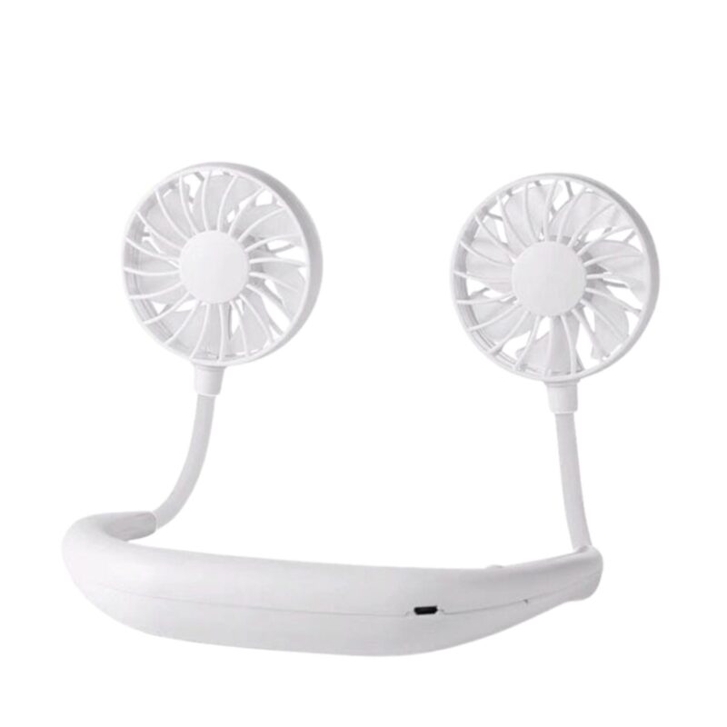 Wearable Neck Fan - 3-Speed Hands-Free Cooling - 6
