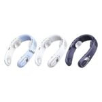 AI Voice-Controlled Neck Fan With Stepless Airflow Adjustment
