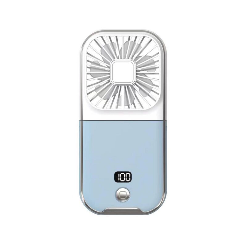 Multifunctional LED Display Neck Fan - 2