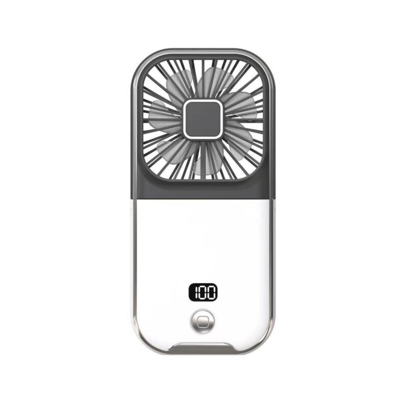 Multifunctional LED Display Neck Fan - 3