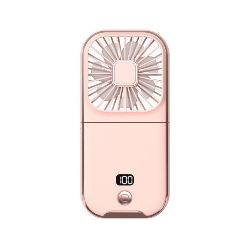 Multifunctional LED Display Neck Fan - 4