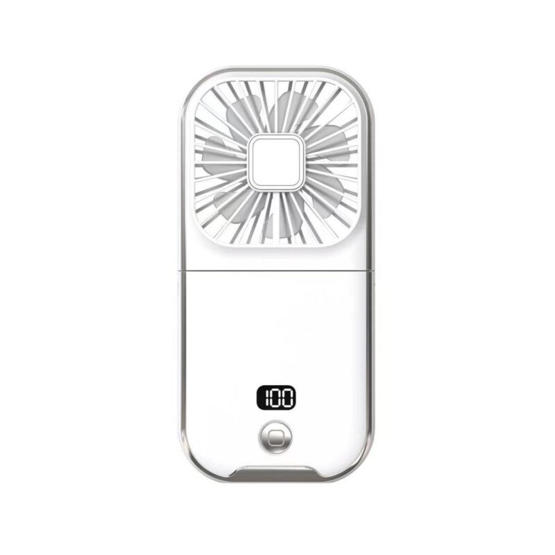Multifunctional LED Display Neck Fan - 5