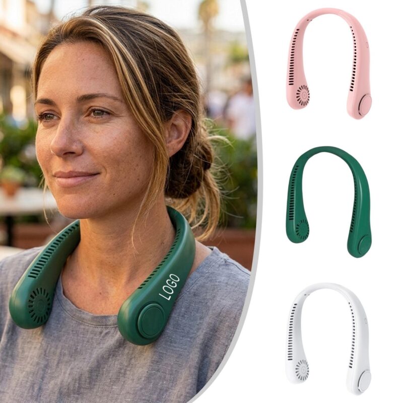 Neck Fan USB Rechargeable Adjustable