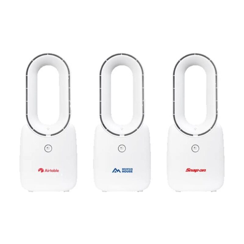 Nimbus Desk Fan Rechargeable Bladeless Fan with Light
