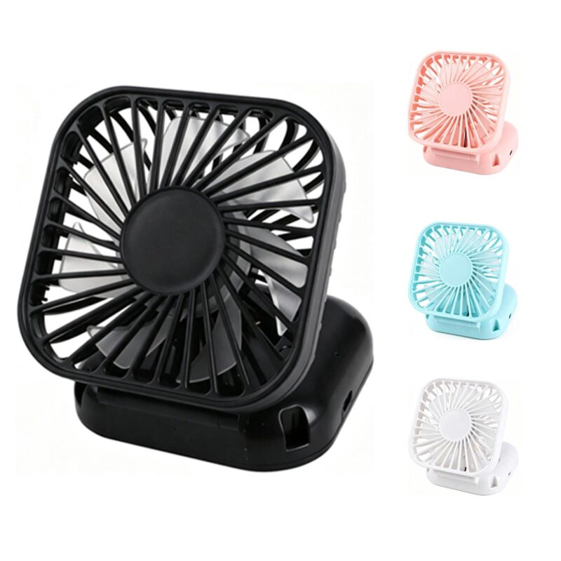Portable Foldable Neck Fan Desk Personal Handheld Cooling - 1