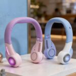 Rechargeable Hands Free Wearable Neck Fan - 2