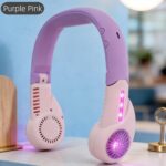 Rechargeable Hands Free Wearable Neck Fan - 9