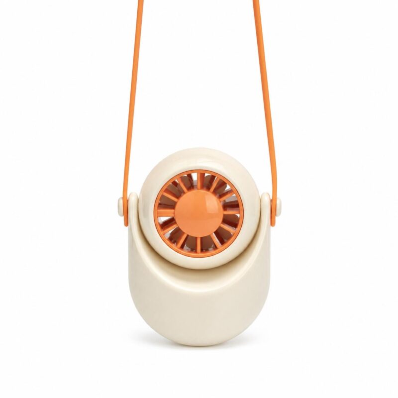 Rechargeable Mini Neck Fan With Adjustable Head - 1
