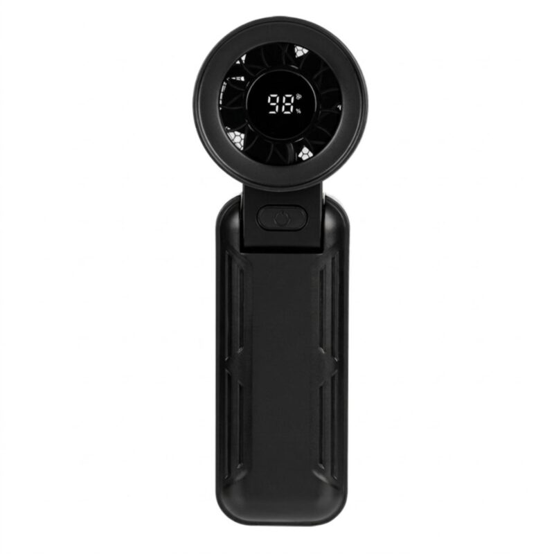 rABS 5-Speed Folding Neck Fan With Digital Display - 1