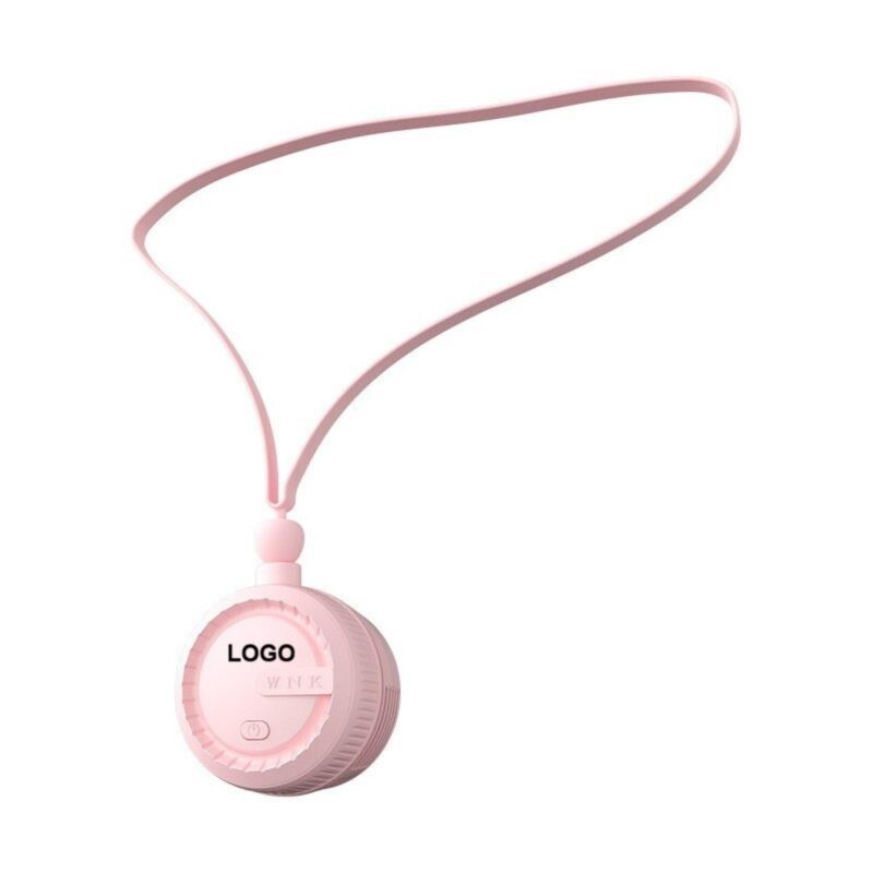 Bladeless Neck Fan With Adjustable Silicone Lanyard