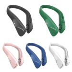 Portable Neck Fan With Twin Fan Heads And 3 Speed Modes - 1