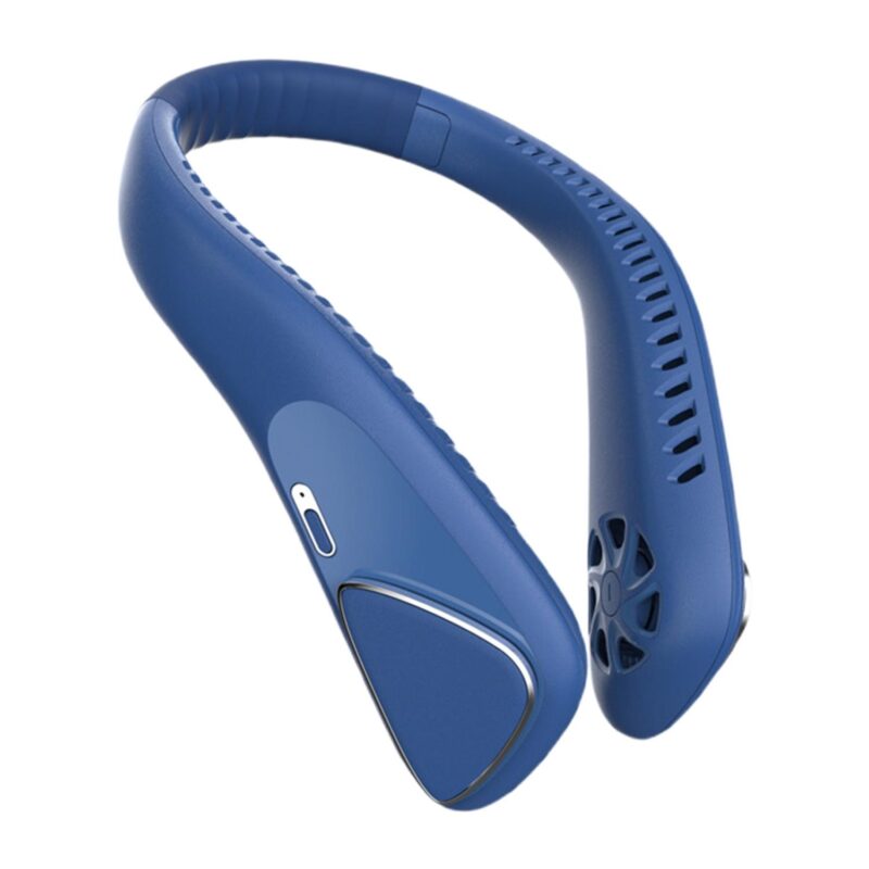 Portable Neck Fan With Twin Fan Heads And 3 Speed Modes - 4