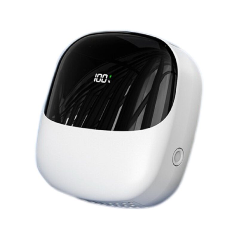 Rechargeable Neck Fan with Digital Display - 3