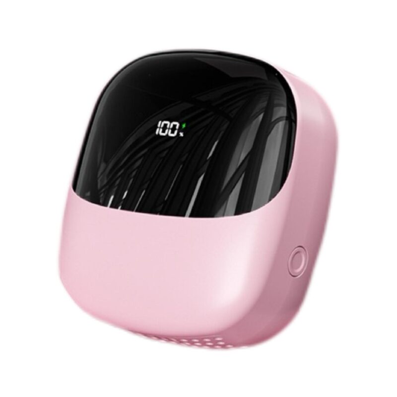Rechargeable Neck Fan with Digital Display - 4