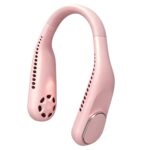 Wearable Neck Fan With Twin Fan Heads And 3 Speed Modes - 5